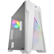 Kase kompjuteri AQIRYS Canopus, mid tower ATX, ARGB, xham i temperuar, e bardhë