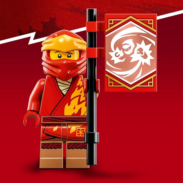 Set LEGO® NINJAGO® 71783 Kai's Robobike EVO, 312 pjesë