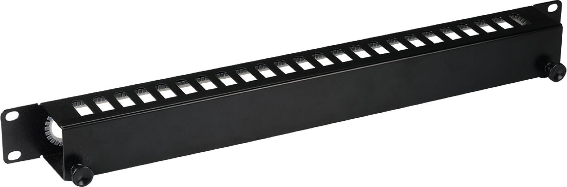Organizues kabllosh për rack EFB Elektronik 699999NTS.1, 19", me kapak, gri e zezë