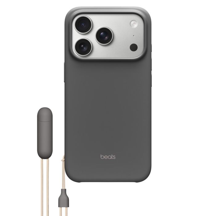 Beats iPhone 17 Pro Kickstand Case with MagSafe and Camera Control, Granite Gray