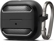 Kllëf Spigen Rugged Armor për Samsung Galaxy Buds3 Pro dhe Buds3, mbrojtës, matte i zi