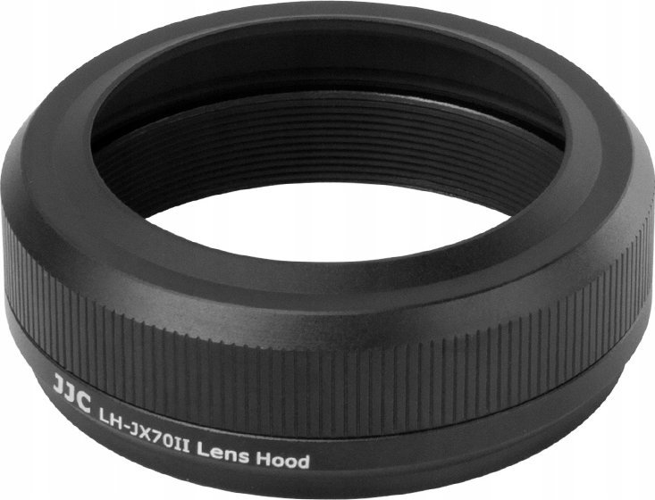 Parasole lenteje JJC LH-JX70II, me unazë adapteri, për Fujifilm FinePix X70, e zezë