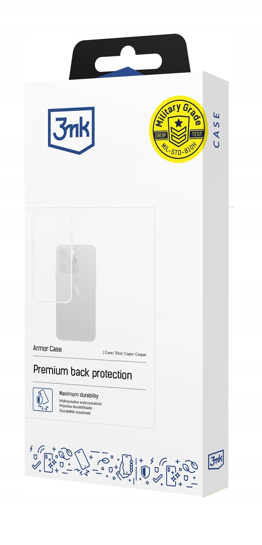Mbrojtëse telefoni 3MK Armor Case Google Pixel 10 Pro XL, transparente