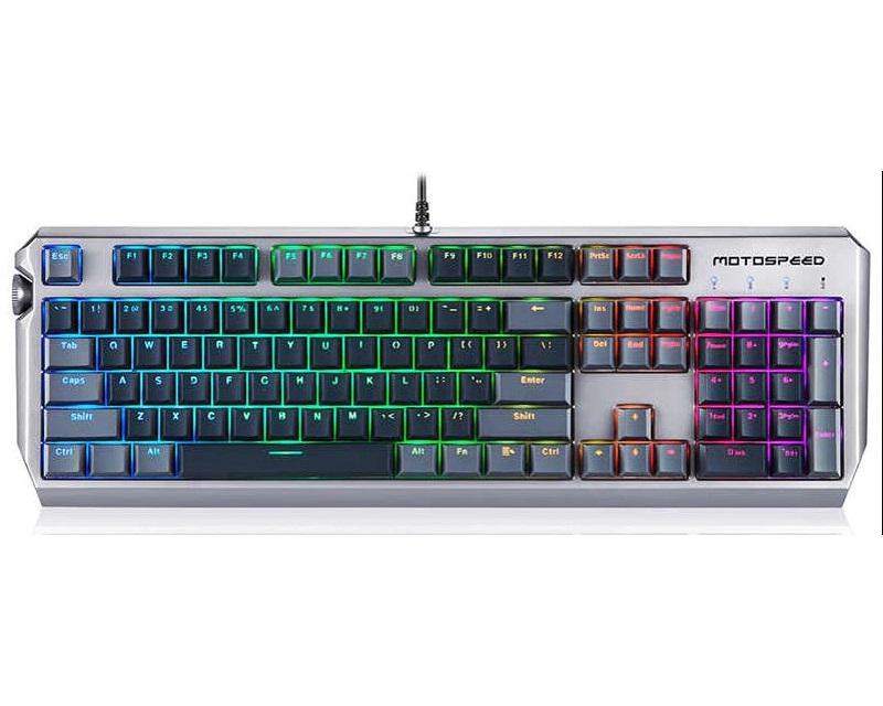 Tastierë MOTOSPEED CK80 - USB, gri