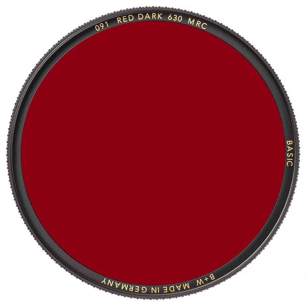 Filtër fotografik B+W Basic 091M MRC, 72mm, Dark Red 630