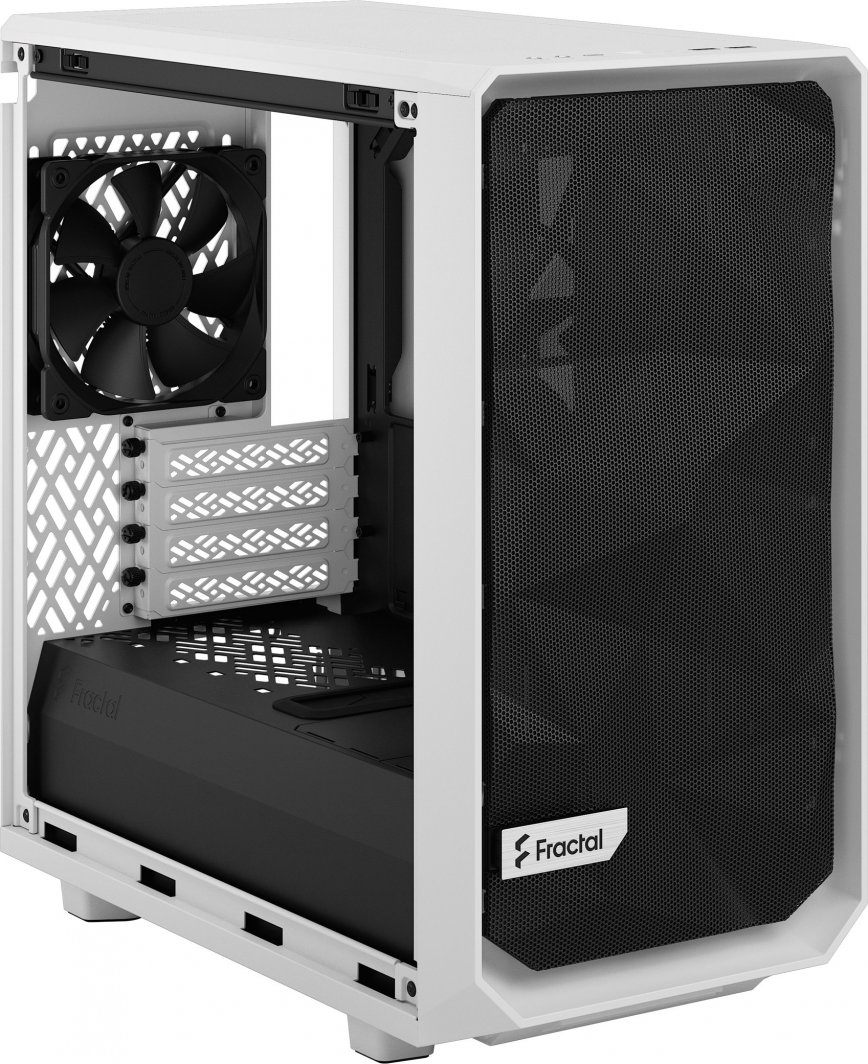 Kasë Fractal Design Meshify 2 Mini, e bardhë, Mini Tower
