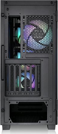 Kasë Thermaltake Thermaltake S250 ARGB, e zezë, Midi Tower