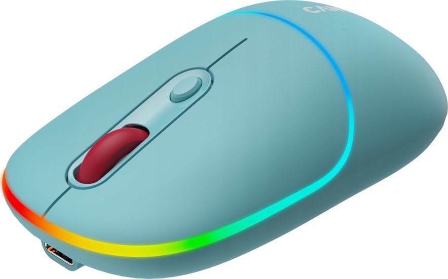 Mouse pa kabllo Canyon MW-22, optik, DPI 1600, RGB, blu e errët
