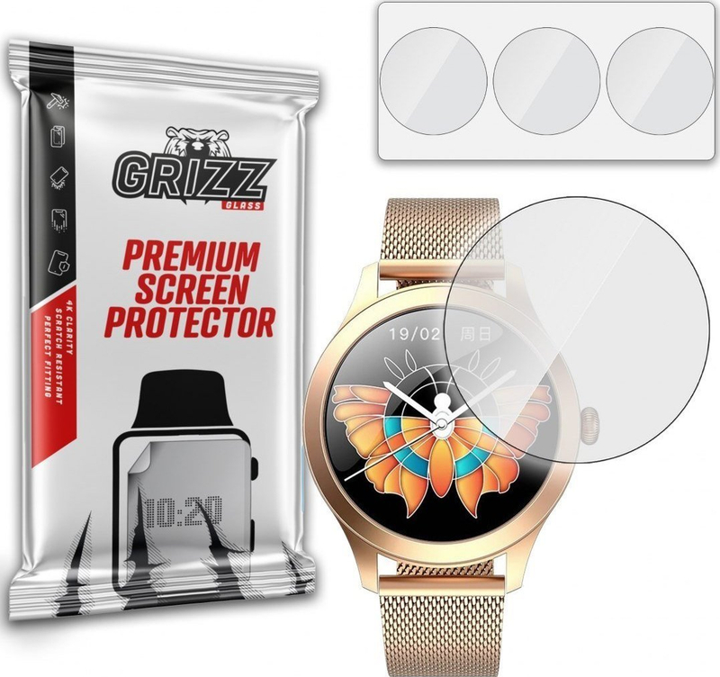 Film mbrojtës hidrogel GrizzGlass Maxcom FW42, 3 copë, transparent