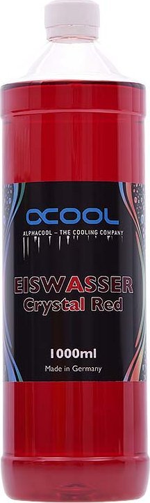 Lëng ftohës PC Alphacool Eiswasser Crystal, 1000ml, afatgjatë, i kuq