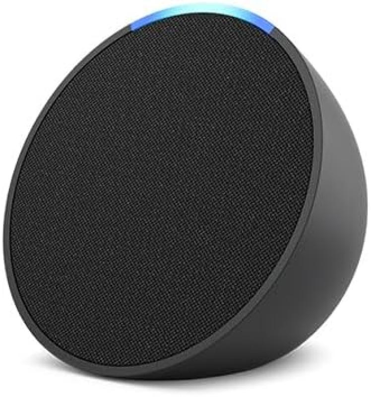 Altoparlant inteligjent Amazon Echo Pop 1st Gen, kompakt, me Alexa, ngjyrë charcoal