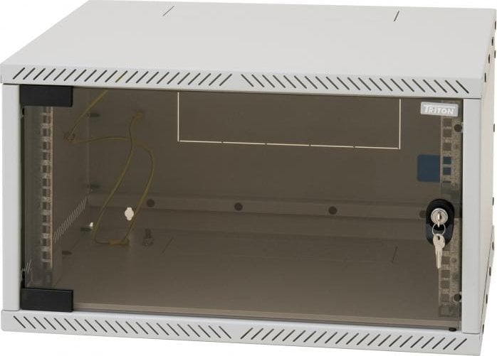 Kabinet muror Triton Delta X RXA-12-AS4-CAX-A1, 12U, 19", gri RAL 7035