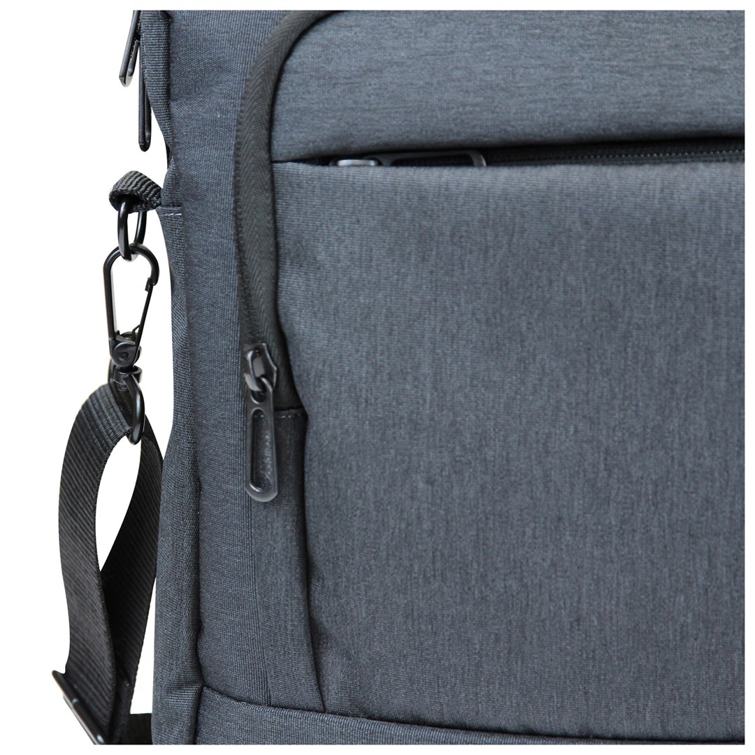 Çantë dore për laptop Addison 312015, 15.6", e hirtë