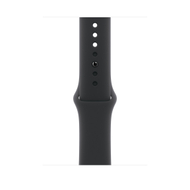 Apple Watch 46mm Sport Band, Black Sport Band, S/M