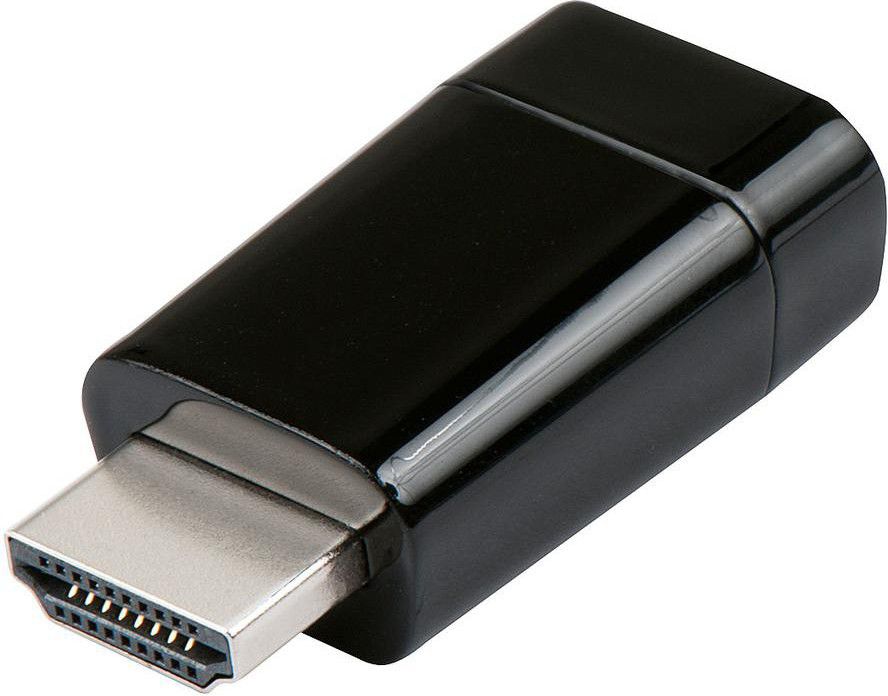 Përshtatës AV Lindy HDMI - D-Sub (VGA), i zi