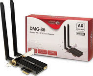 Adapter Wi Fi Inter Tech DMG 36, PCIe, Wi Fi 6E 5400 Mbit/s, Bluetooth 5.2