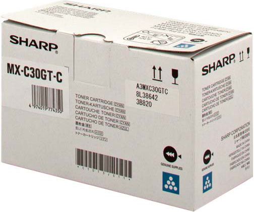 Ngjyrë Sharp MX-C30GT, e kaltër