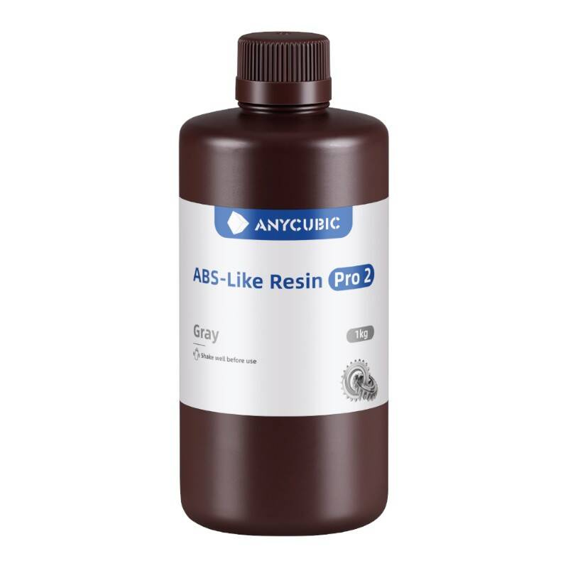 Rezinë për printer 3D Anycubic ABS-Like Resin Pro 2, 1L, gri
