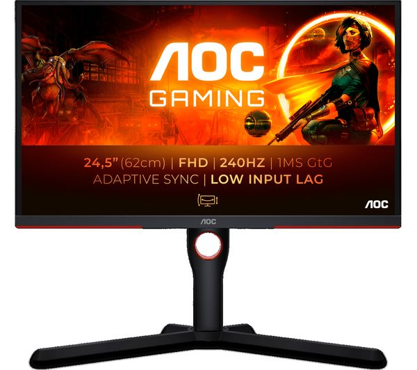 Monitor AOC 25G3ZM/BK 24.5", Full HD, 240Hz, i zi