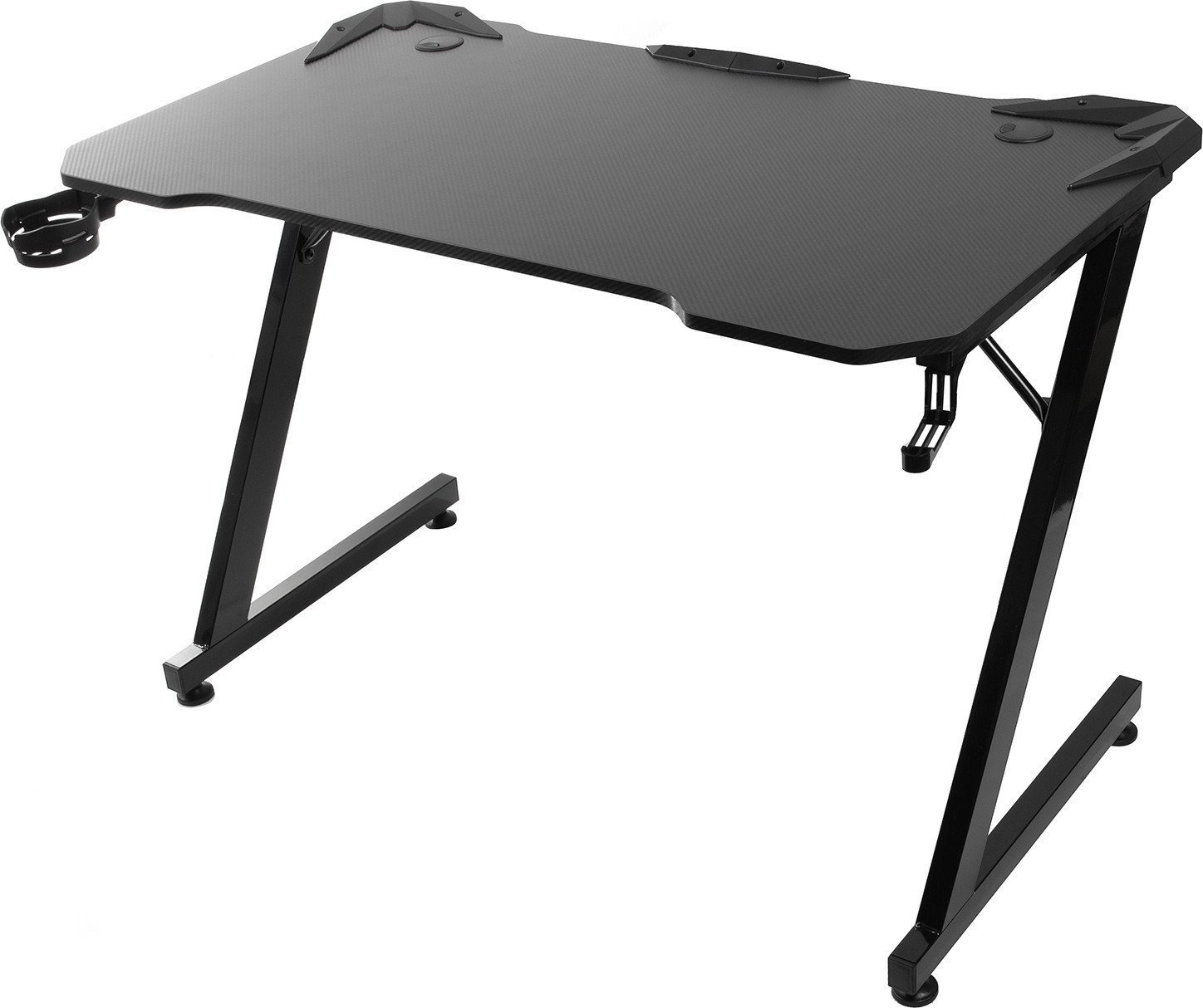 Tavolinë gaming NanoRS Large, 110x60cm, kapacitet 150kg, e zezë