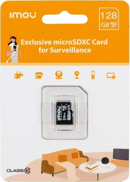 Мемориска картичка ИМУ microSD, 128GB, 95MB/s, црна