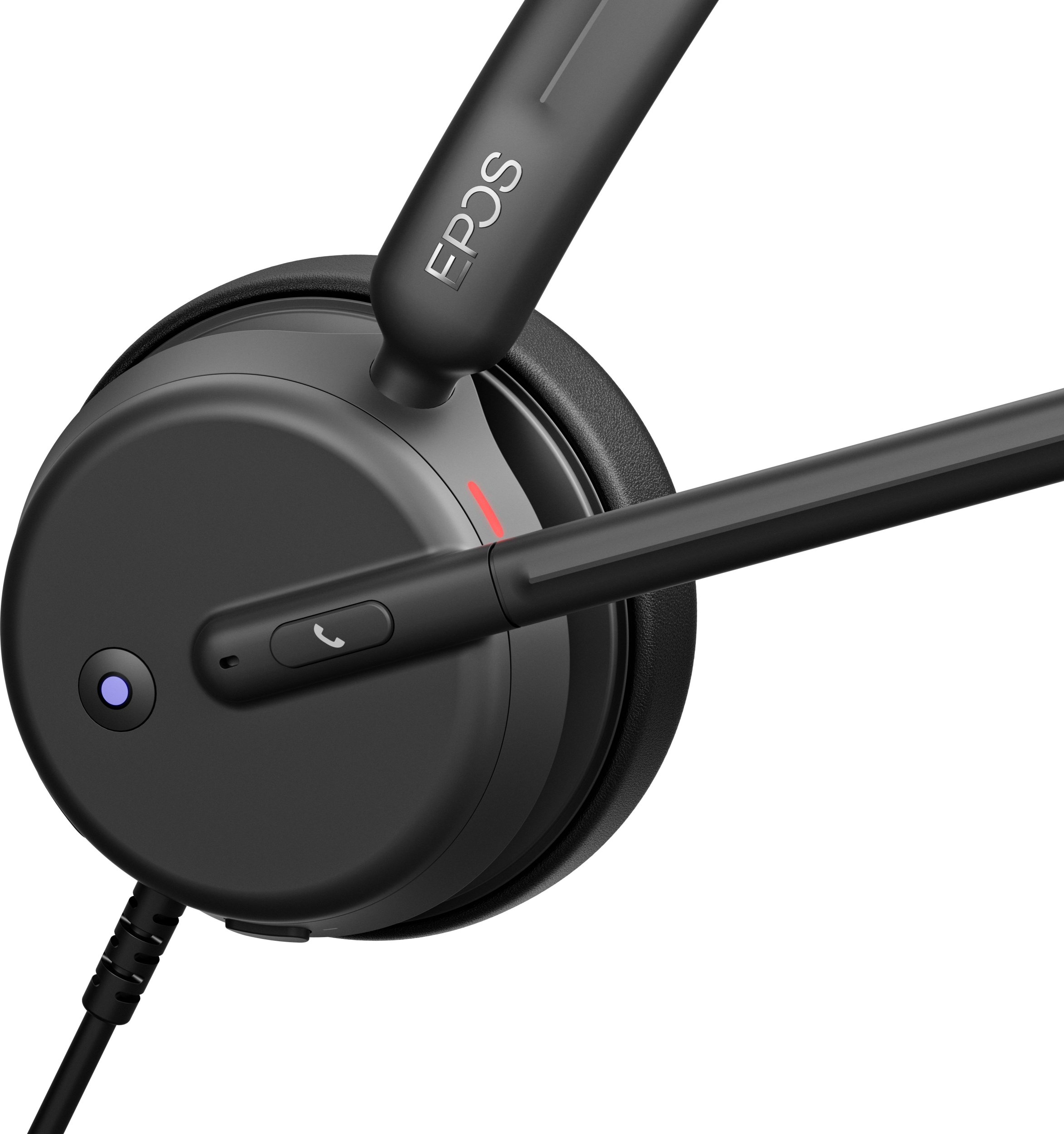Kufje me kabllo EPOS IMPACT 430T, mono, Microsoft Teams, të zeza