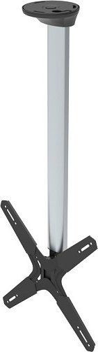 Stent tavoline për TV Neomounts DS45-430BL12, 23-43", rrotullues, i zi