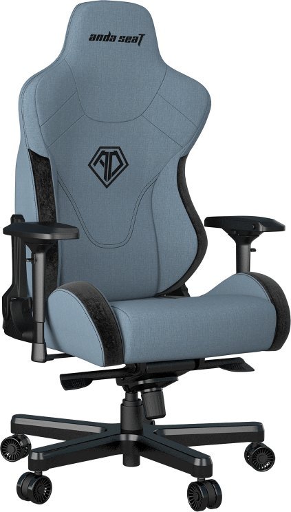 Karrige gaming Anda Seat T-Pro II, mbështetje lumbale, krahë 4D, e zezë blu
