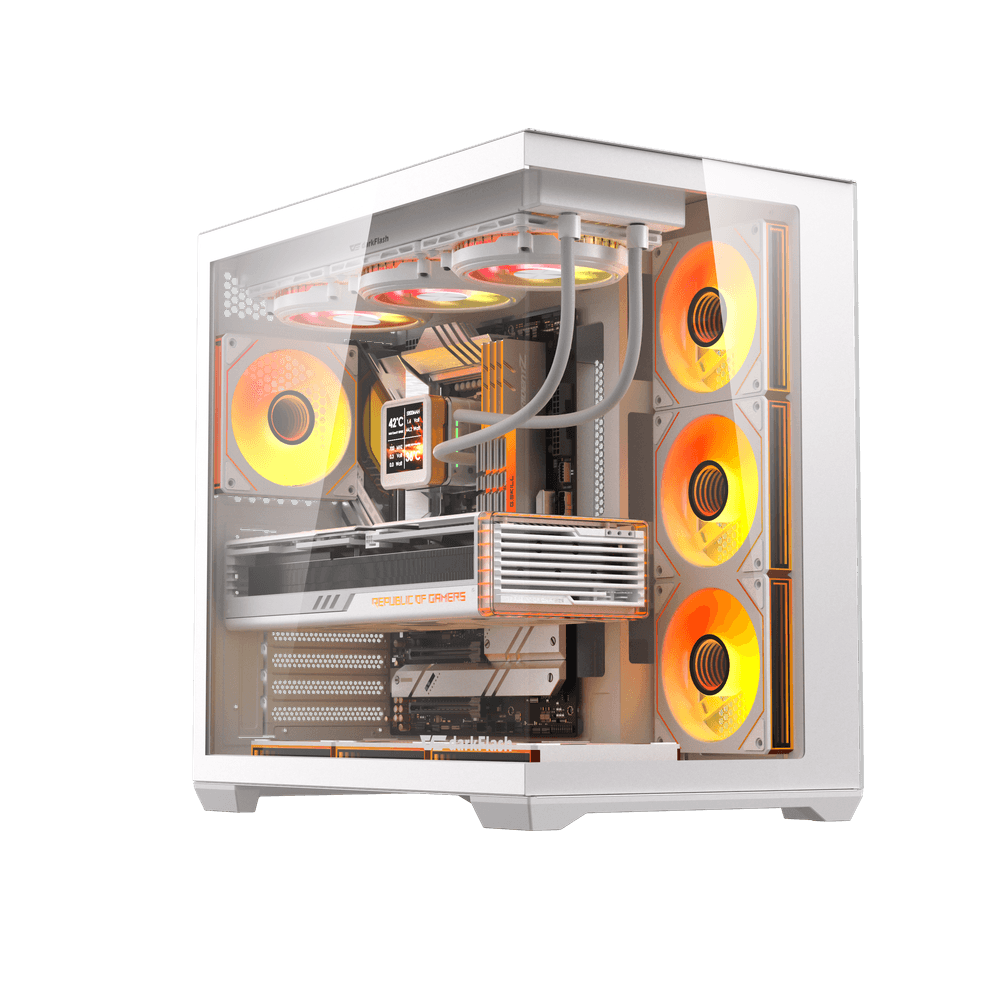 RTX 5070 Ti, AMD Ryzen 7 9850X3D, 32GB RAM, 1TB SSD, Gaming PC Gjirafa50 Phantom Series 1