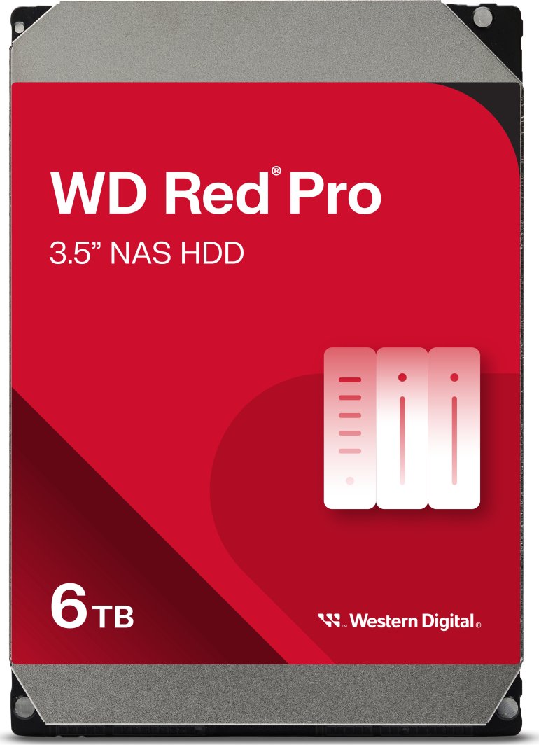 Hard disk WD Red Pro, 3,5'', 6TB