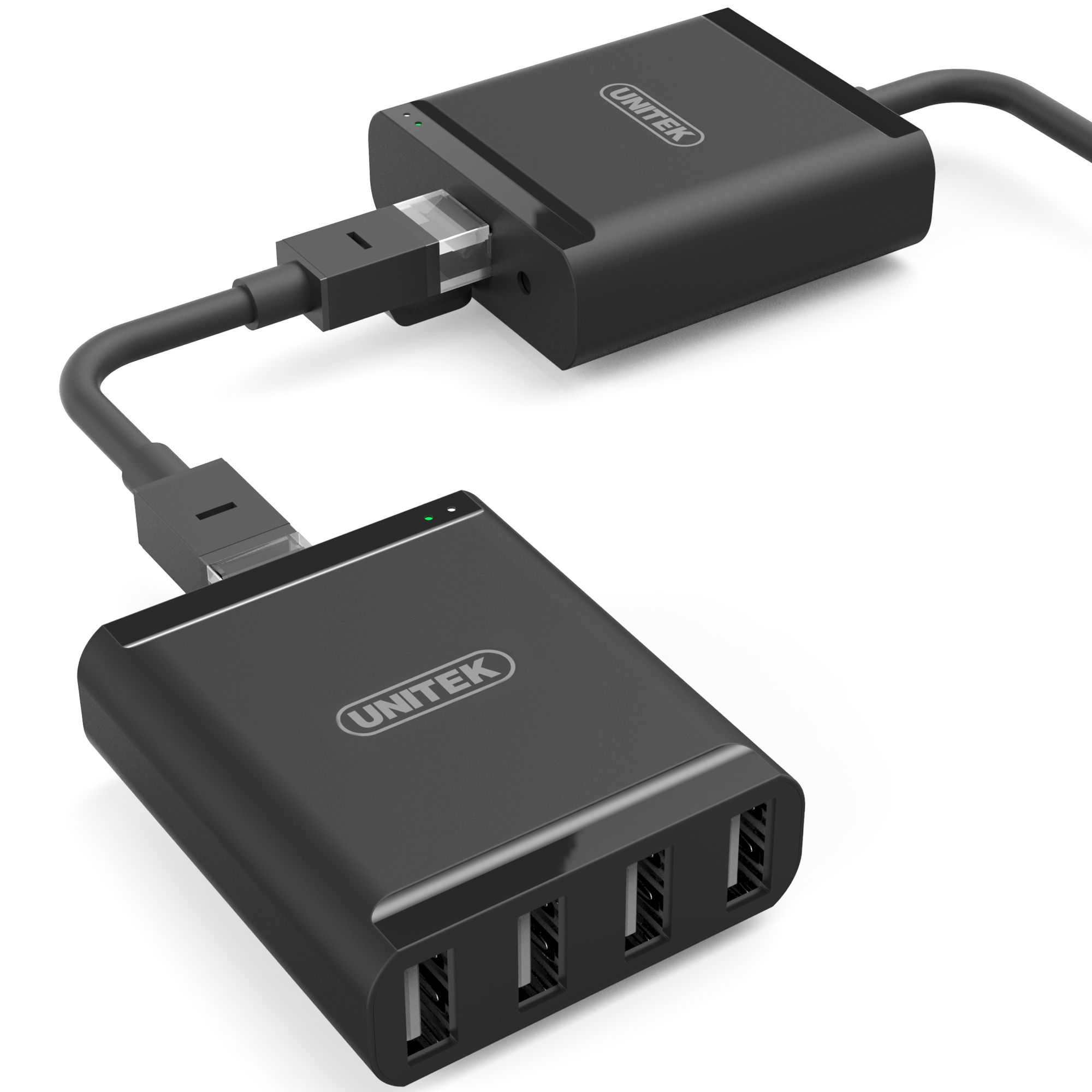 Adapter USB Unitek Y-2516, USB në USB, i zi