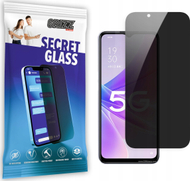 Mbrojtëse ekrani GrizzGlass Matte SecretGlass për Oppo A57 5G, efekt privatësie, xham i tejdukshëm