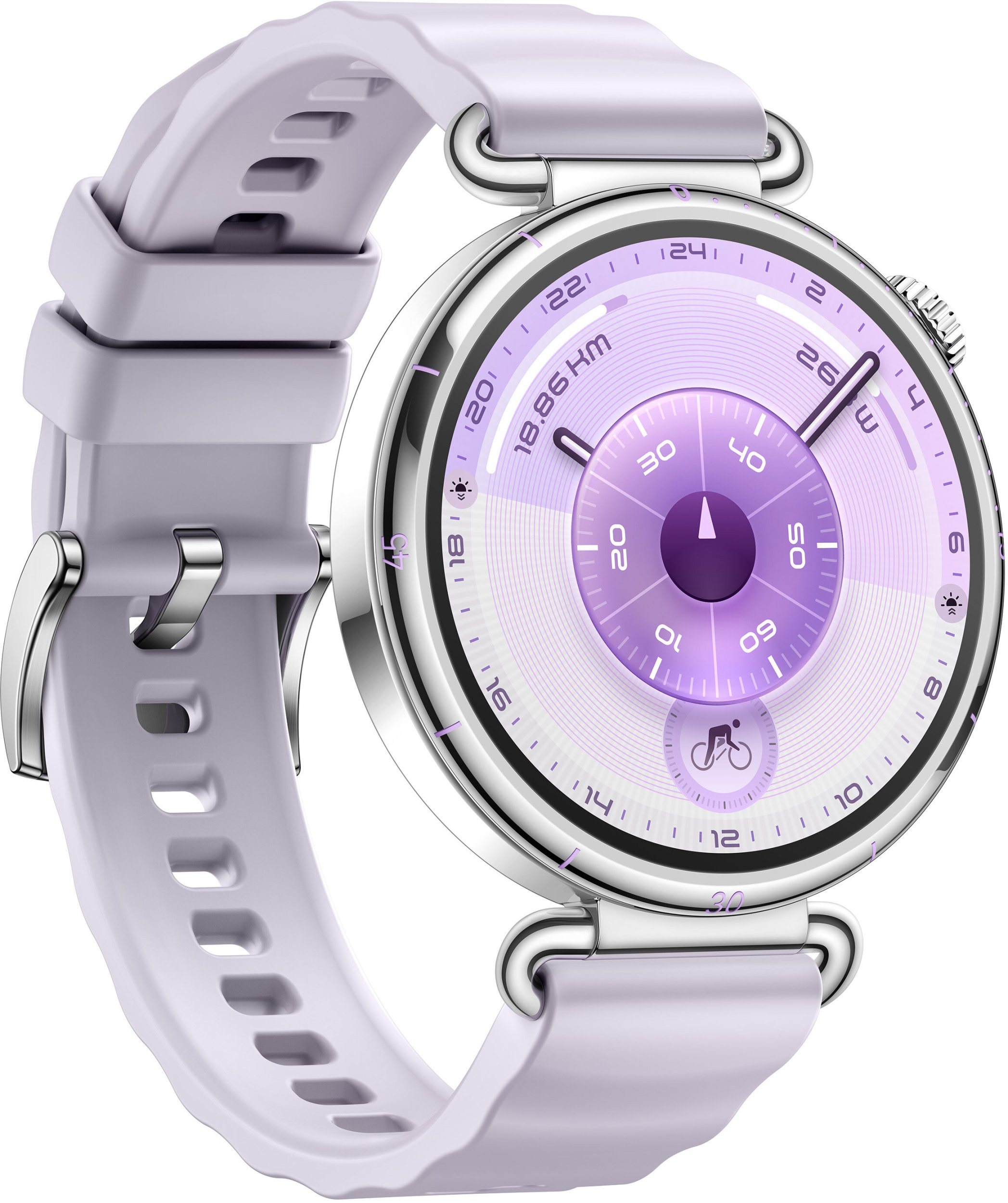 Ora inteligjente Huawei Watch GT 6 41mm, ekran 1.32" AMOLED, rezolucion 466 x 466, ngjyrë lilac