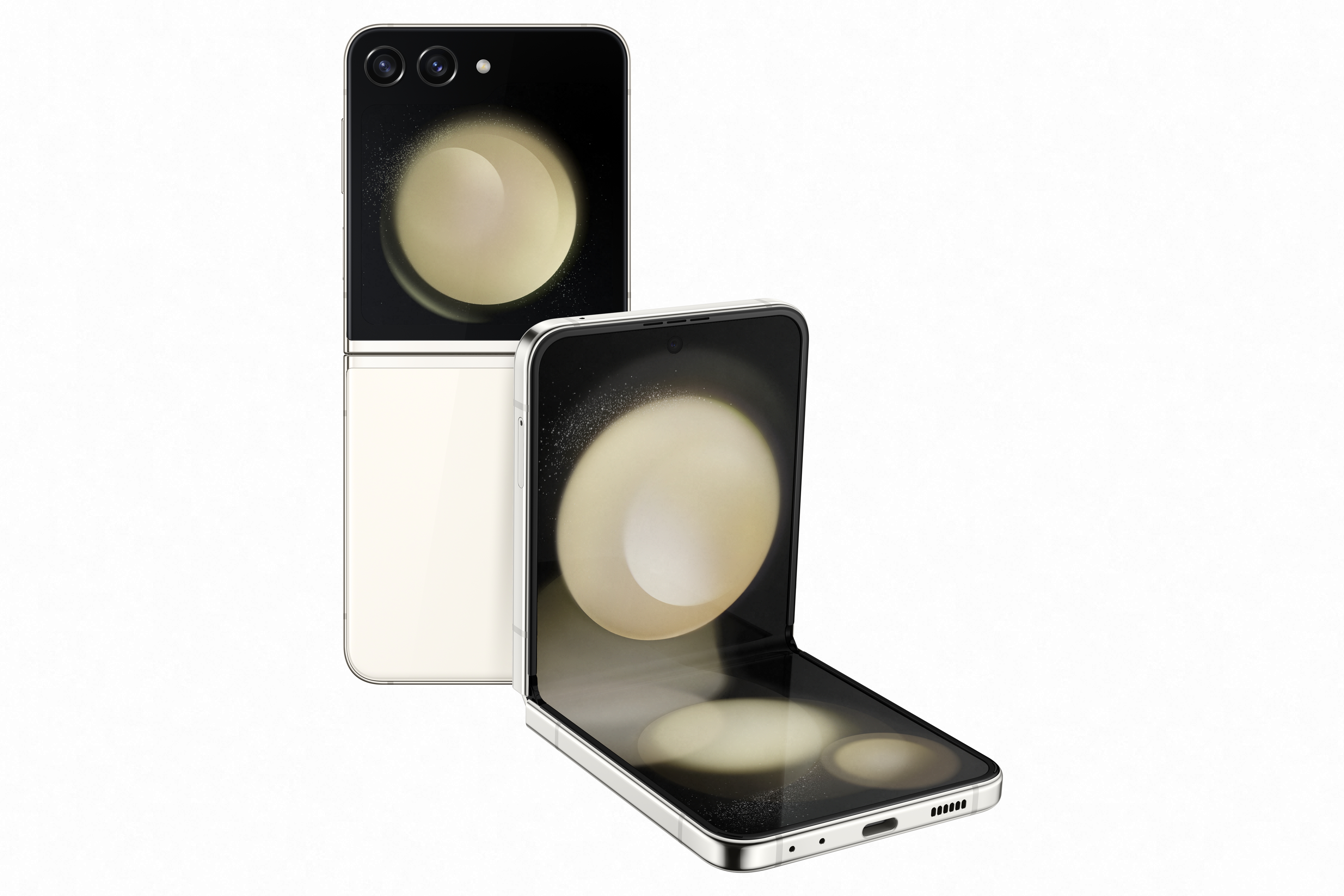 Celular Samsung Galaxy Z Flip5, 8GB RAM, 256GB, krem