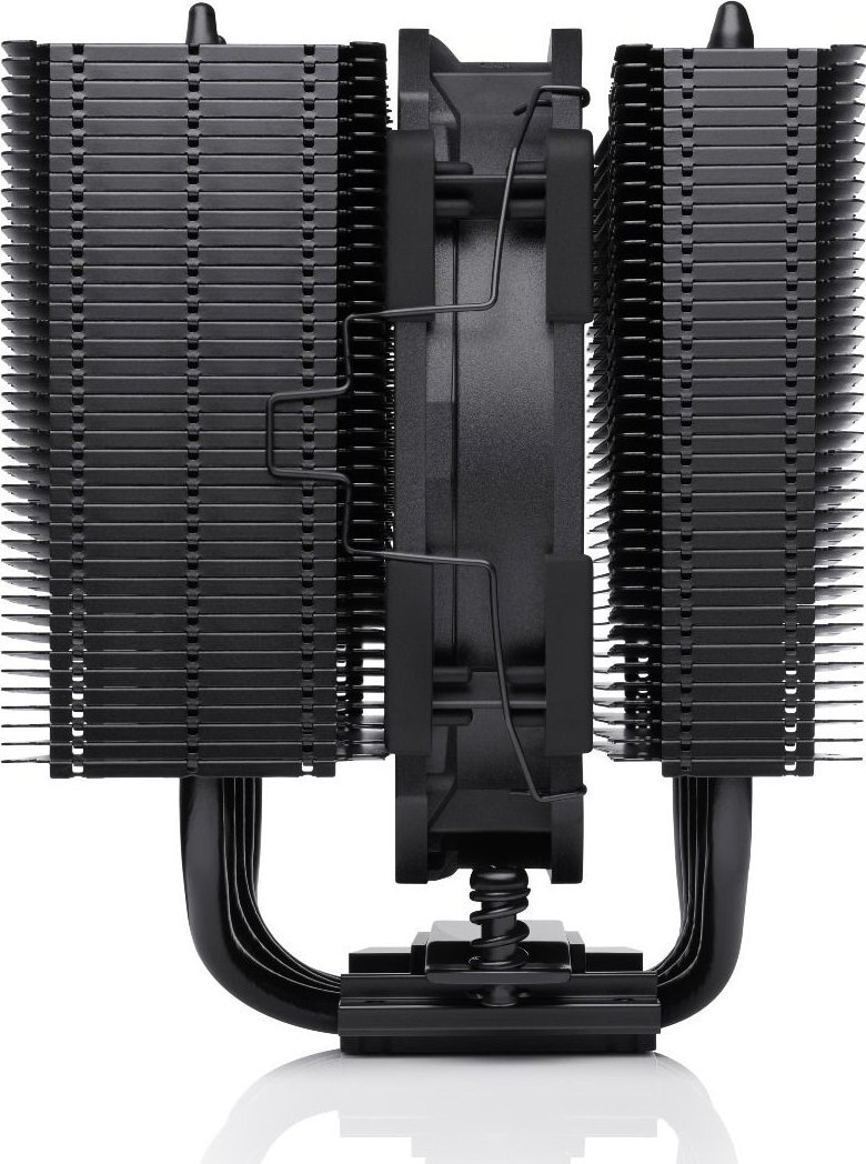 Ладилник за процесор Noctua NH-D12L chromax.black, воздушно ладење, 120 mm, црн
