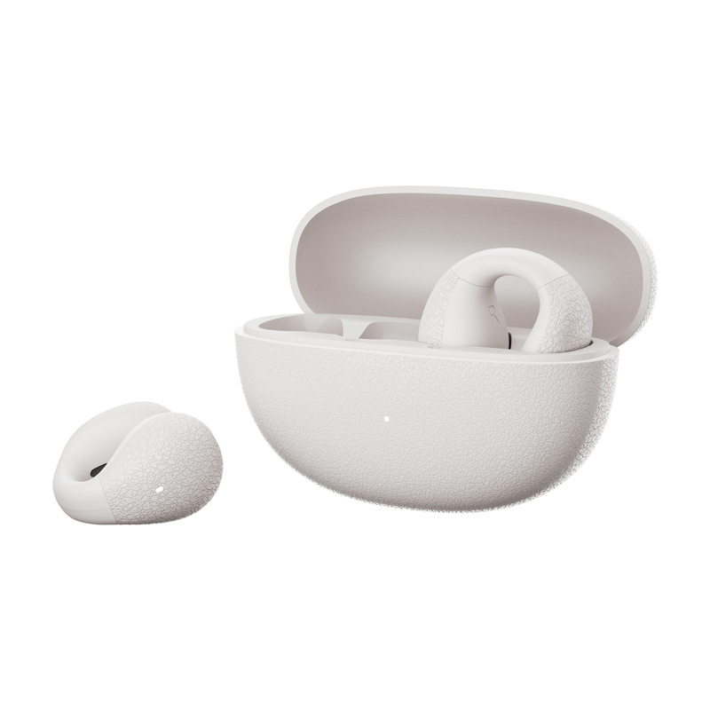Kufje wireless QCY Crossky C10, open ear, Bluetooth 5.4, të bardha