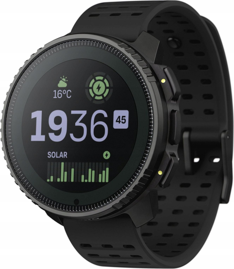 Ora sportive Suunto Vertical Solar SS050978000, GPS, energji solare, e zezë