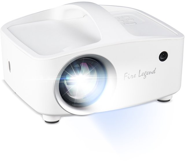 Projektor Acer Aopen QF13s, LCD, 350 ANSI lumen, i kuq