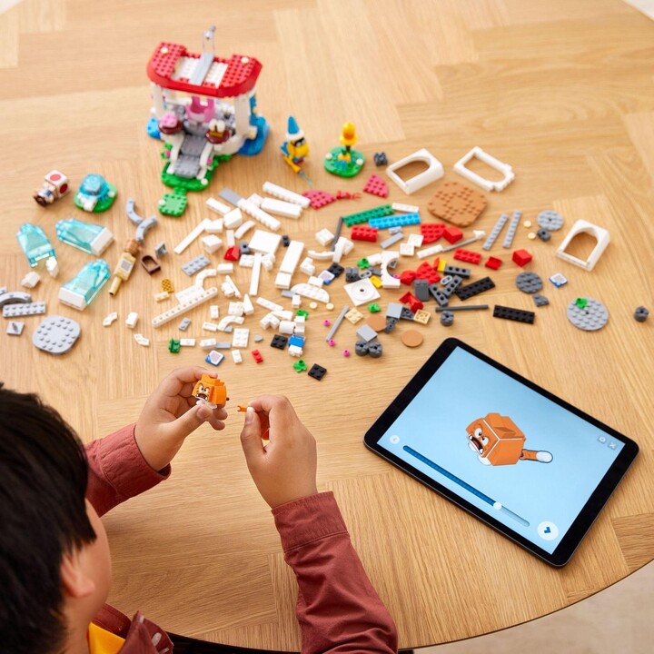 Set zgjerimi LEGO® Super Mario™ 71407 Peach the Cat and the Ice Tower, 494 pjesë