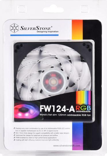 Ftohës SilverStone FW124-ARGB, 120 mm