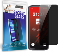 Xham mbrojtës privatësie Grizz SecretGlass për Cubot King Kong Star, xham + film, shtresë qeramike, transparent