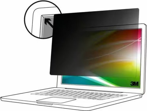 Filtrim privatësie 3M BPNAP004 për MacBook Pro 16" 2019, 16:10, i zi