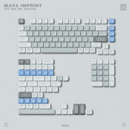 Kapakë tastiere NuPhy Maya Imprint, PBT, dye sub, shumëngjyrëshe
