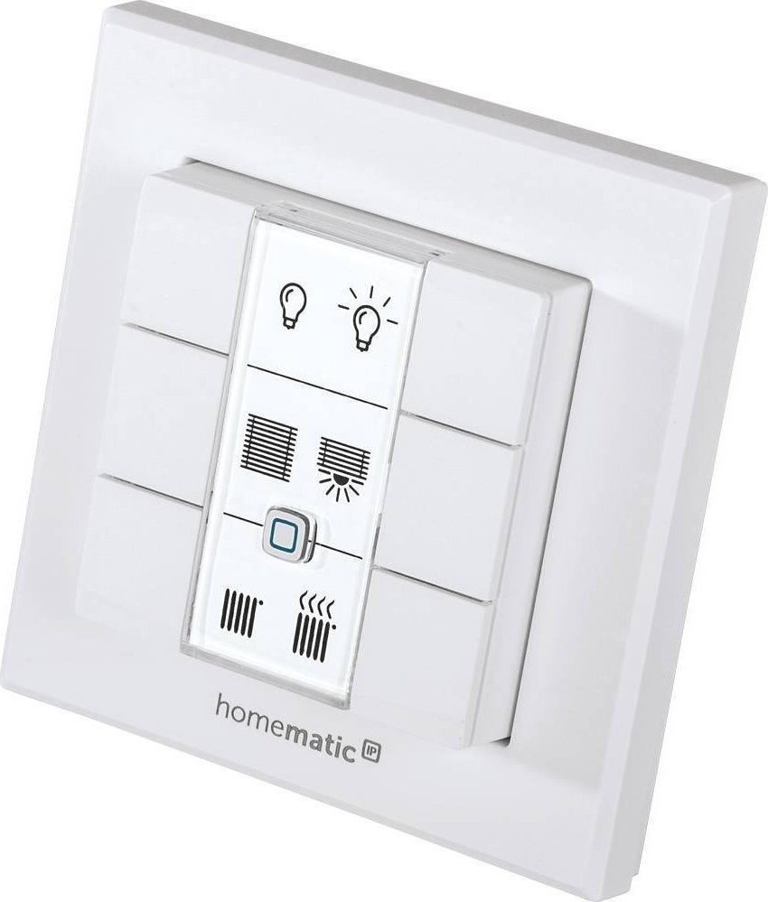 Ndërprerës muri smart HomeMatic IP HMIP WRC6, 6 butona, i bardhë