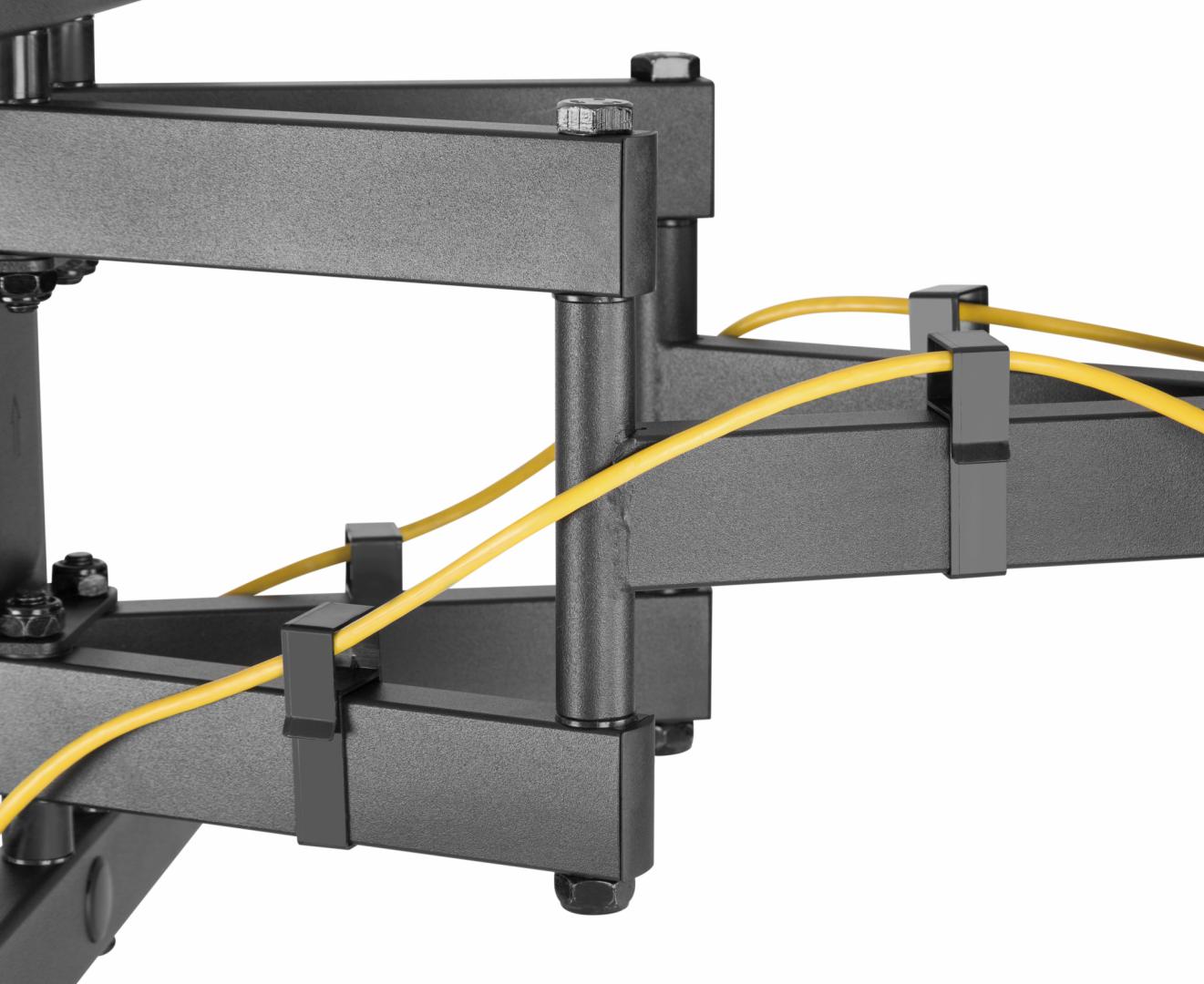 Mbajtëse muri për TV Serioux TV61-466, 37"-80", 60kg, e zezë