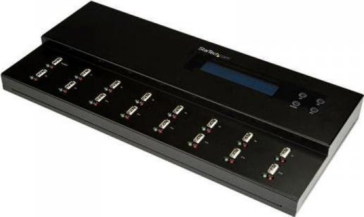 Duplikues USB StarTech Standalone, 1 në 15 porta, 1.5GB/s, metalik