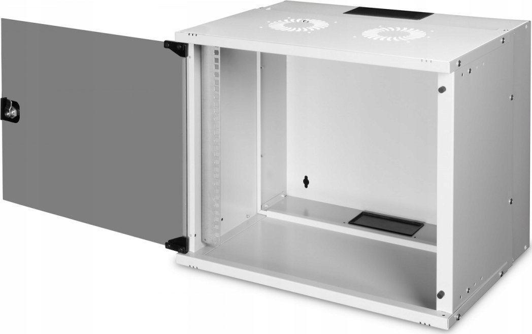 Kabinet rrjeti Digitus SOHO Pro 9U, montim në mur, 19", gri