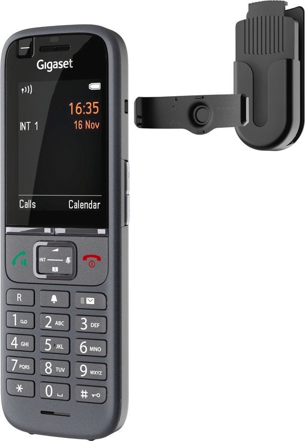 Klip brezi Gigaset Professional Beltclip S700H PRO, për telefonin S700H PRO, i zi