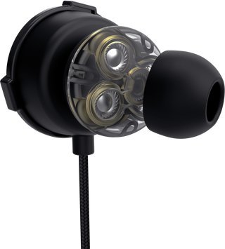 Kufje gaming Trust GXT 406 Pine, in ear, me kabllo, të zeza