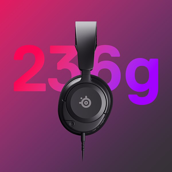 Kufje SteelSeries Arctis Nova 1, Gaming, 3.5mm Jack, e zezë